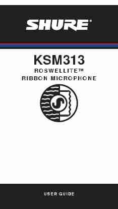 Shure Microphone KSM313-page_pdf